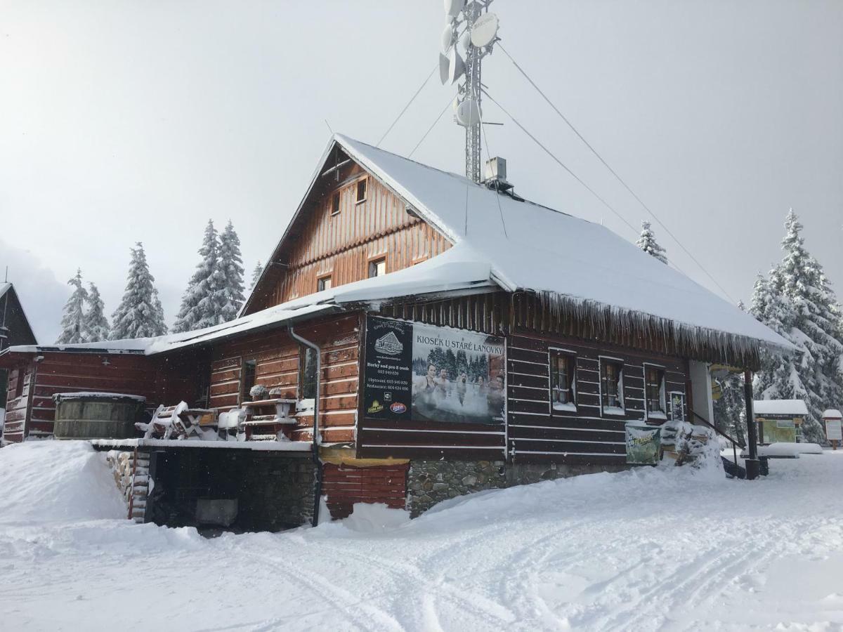 Kiosek U Stare Lanovky Bed & Breakfast Janske Lazne Exterior photo